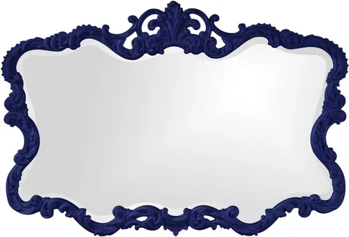 Vista 19 de Howard Elliott - Espejo decorativo rojo Talida antiguo para pared, gran punto focal rectangular, para dormitorio, sala de estar y tocador, espejo