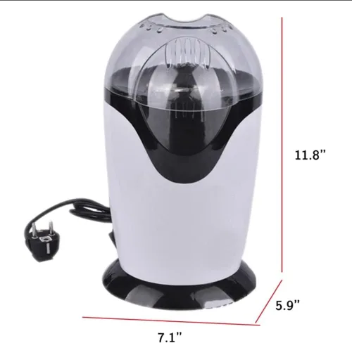Vista 7 de Popcorn Poppers Mini Home Popcorn Maker Cocina Pequeños Electrodomésticos 1200W Para El Hogar Bar Café Karaoke Room