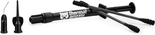Vista 4 de Thermal Grizzly Pasta térmica de metal líquido - Conductonaut 0.035 oz - fabricada en Alemania metal líquido para PS5, CPU, GPU, Xbox, consolas
