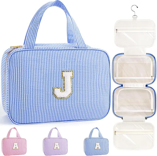 Vista 29 de TOPEAST Regalos de Navidad para Mujeres, Adolescentes y Niñas - Bolsa de Aseo Colgante de Viaje y Bolsa de Maquillaje, Bolsa de Aseo Personalizada