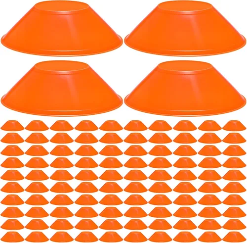 Vista 9 de 100 piezas mini conos de fútbol para deporte agilidad disco conos de fútbol entrenamiento para ejercicios de agilidad deportes fútbol fútbol