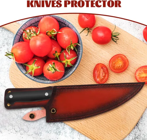 Vista 8 de Kichvoe Funda protectora reutilizable para cuchillos de chef para almacenamiento y organización seguros