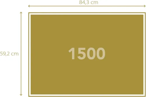 Vista 4 de Clementoni Roma-31819 - Rompecabezas de 1500 piezas, fabricado en Italia, sin