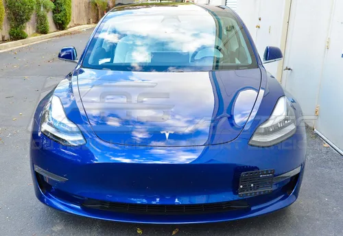 Vista 10 de Para Tesla Model 3 2016-2023 EOS Plate Version 2 Gancho de remolque para parachoques delantero, montaje en placa de matrícula, Remocator