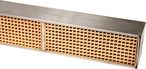 Vista 2 de Combustor catalítico cerámico con rejilla panal de abeja (CC-257) ara estufas de madera Vermont Castings