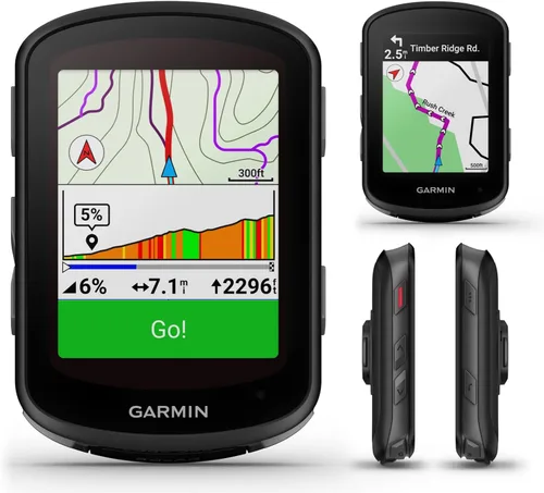 Vista 4 de Garmin Edge 540 GPS Ciclismo, Controles de Botones, Navegación Avanzada con Paquete E-Bank