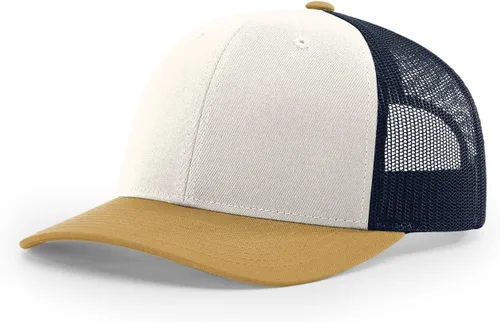 Vista 108 de Richardson 112 Gorra de Camionero - Gorra Snapback Ajustable Premium - Gorras Richardson en Blanco de Seis Paneles Estructurados Árbol real Max 7