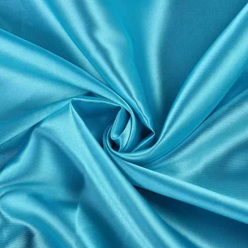 Vista 22 de Tela de satén de 2 yardas, color liso para vestidos de novia, manualidades de moda, disfraces, decoración, satén sedoso, 44 pulgadas