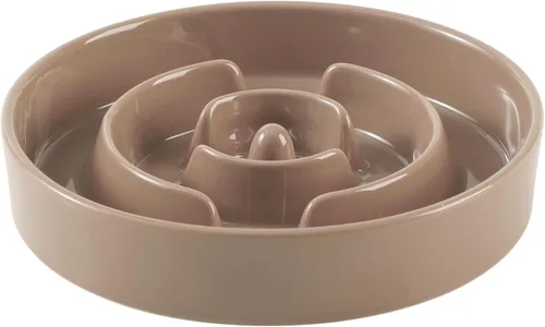 Vista 49 de Havniva Cuencos elevados para perros de alimentación lenta, 6.1 pulgadas 1 x café marrón - C
