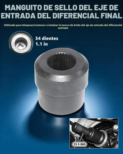 Vista 3 de DPTOOL Kit de herramientas de extracción de diferencial de eje de transmisión trasera para BMW