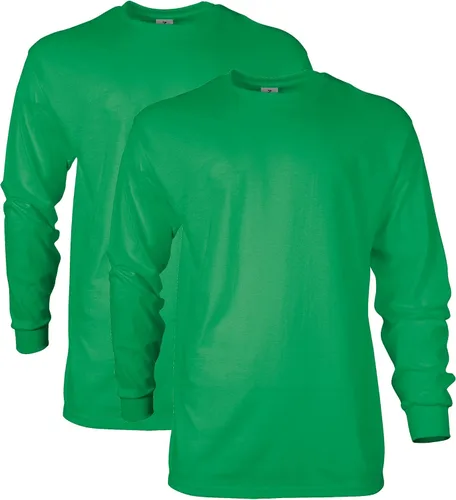 Vista 94 de Gildan - Camiseta de manga larga de algodón ultra estilo G2400 para adultos, paquete múltiple