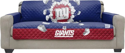 Vista 13 de Pegasus Sports NFL Protector Reversible para Muebles Reclinable Unisex con Correas Elásticas, 80 por 65 pulgadas