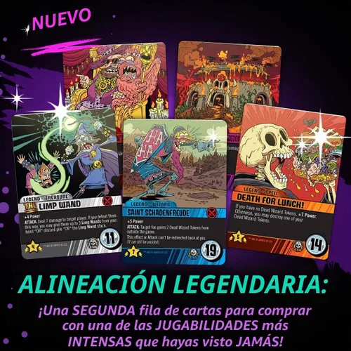 Vista 4 de Cryptozoic Entertainment Guerras de hechizos épicas de los magos de batalla: ANNIHILAGEDDON 2 - Xtreme Nacho Legends