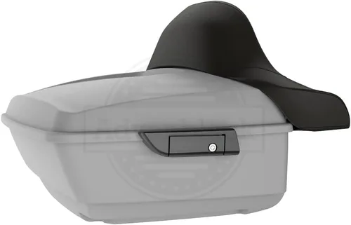 Vista 60 de Moto Onfire King Tour - Maletero con almohadilla de respaldo para Harley Touring 1997+ (Barracuda Silver)