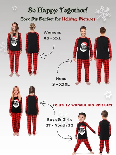 Vista 6 de Rnxrbb Set Family Christmas Pajamas Holiday Xmas Pjs