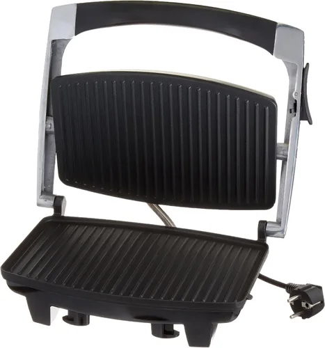 Vista 2 de Alpina SF-6022 Panini - Parrilla para sándwich, color plateado