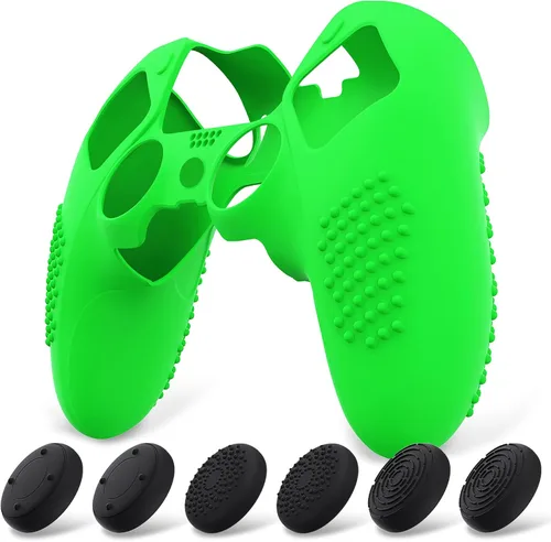 Vista 70 de PlayVital 3D Studded Edition Anti-Slip Silicone Cover Case for ps5 Edge Controller, Soft Rubber Protector Skin for ps5 Edge Wireless Controller with