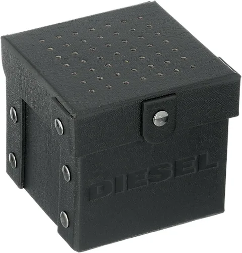 Vista 4 de Diesel DZ4499 - Reloj cronógrafo de acero inoxidable plateado para hombre, Negro, M, Vaso Cronógrafo