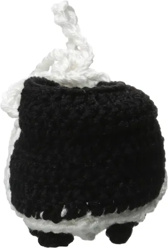 Vista 3 de Jefferies Socks Botines de fútbol de ganchillo para bebés y niños Negro