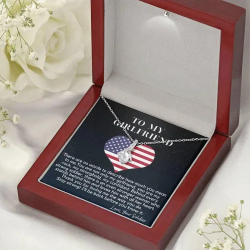 Vista 7 de Joyería con tarjeta de mensajes, regalos personalizados, collar hecho a mano, tarjetas para novia, regalo de relación a larga distancia para novia