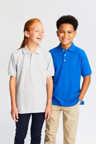 Vista 6 de French Toast Camisa de uniforme de polo piqué de manga corta para niños (estándar y husky)