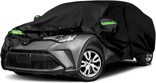 Vista 17 de [Usado] Fundas impermeables para automóvil compatibles con Toyota MR2 1984-2007, 6 capas para todo tipo de clima, con puerta con cremallera y bandas