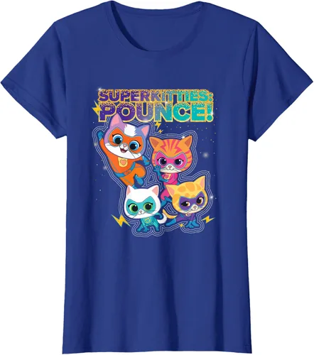 Vista 47 de Disney Junior SuperKitties Pounce! Camiseta de equipo completo, talla S