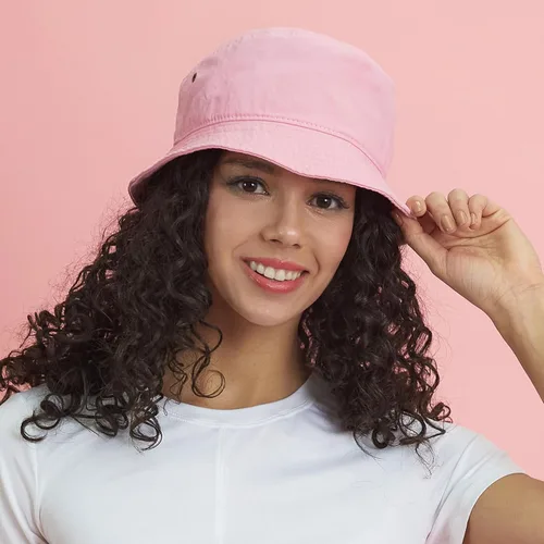 Vista 3 de The Hat Depot - Sombrero unisex, 100% algodón, 300N, fácil de guardar para viajar, playa y verano