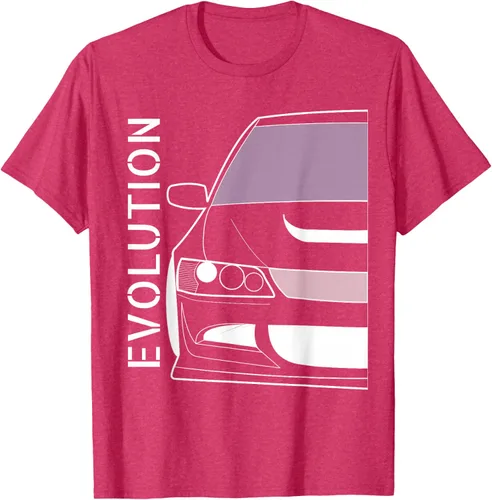 Vista 31 de Camiseta Evo 8 Design Turbo JDM Classic Legends, Negro, S