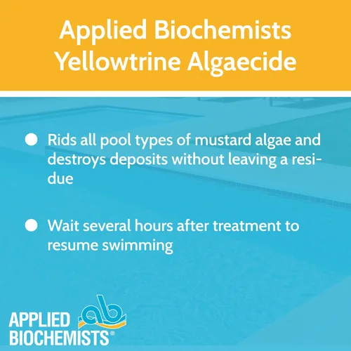 Vista 8 de Applied Biochemists Pool 408622A Yellowtrine Limpiador de algicidas para piscina, 3 libras