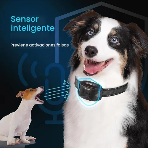 Vista 3 de Dogrook Humane - Collar de ladrido recargable sin golpes y pitido para perros