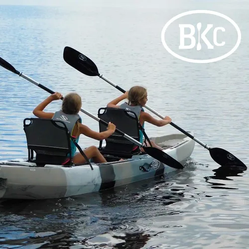 Vista 7 de BKC uh-kp224 86" Kayak par de remos resistentes, livianos con hélices antiderrapantes