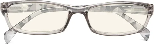 Vista 7 de CessBlu Gafas de lectura para computadora con filtro de luz azul para mujer