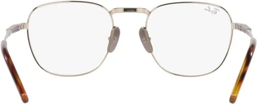 Vista 7 de Rx8258v Frank Titanium Square Prescription Eyewear Frames