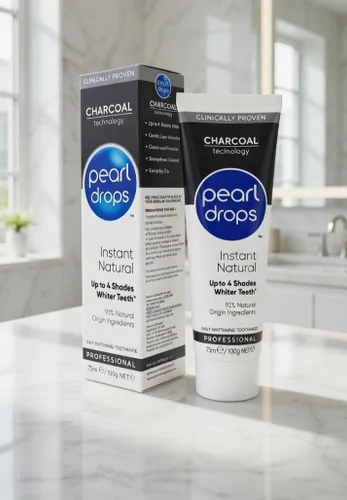 Vista 7 de Pearl Drops Carbón activado blanco natural instantáneo 2.5 fl oz