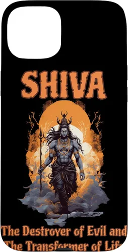 Vista 9 de Lord Shiva Destroyer Transformer Hindu God Spiritual Hippie Case for iPhone 16