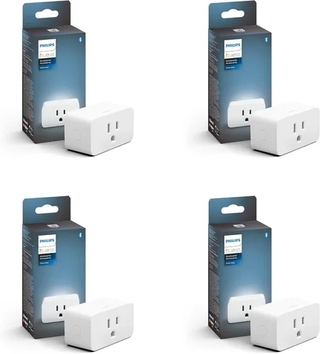 Vista 9 de Enchufe inteligente Philips Hue, blanco - 1 paquete - Convierte cualquier luz en una luz inteligente - Controla con la aplicación Hue - Compatible