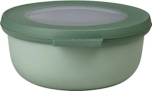 Vista 6 de Mepal Cirqula - Tazones altos para almacenar y servir múltiples alimentos de 68 onzas / 0.1 fl oz, con tapas transparentes, perfectos