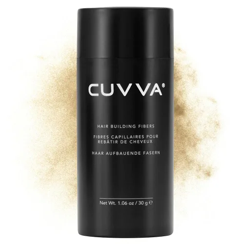 Vista 18 de CUVVA Fibras capilares para adelgazar el cabello, corrector de pérdida de cabello con queratina, cabello más grueso en 15 segundos, botella de 0.87