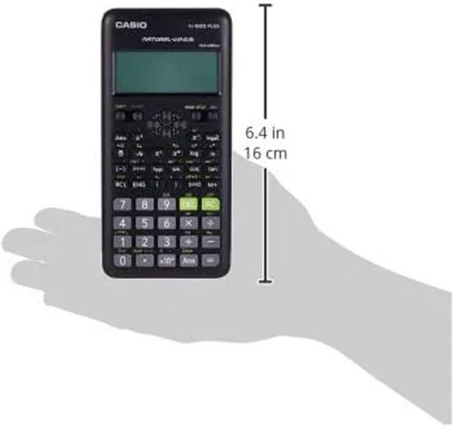 Vista 7 de Casio Fx-82es Fx82es Plus BK Display calculadora científica cálculos con funciones de 252