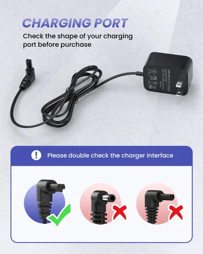 Vista 5 de Cargador de repuesto para Black and Decker 90602522-01 N561340 HHVJ315JD10 HHVJ315JMF71 HHVK320J10 HHVK320JZ01 HHVK320J61 adaptador de cable