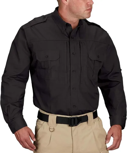 Vista 10 de Propper Men's Long Sleeve Tactical Shirt Caqui