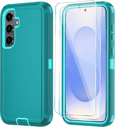 Vista 19 de ONOLA Funda para Samsung Galaxy S24+ / Funda S24 Plus con protector de pantalla HD [No es compatible con S24 / S24 Ultra], Funda de teléfono Vino