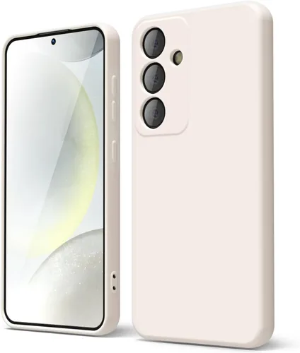 Vista 236 de oakxco Funda para teléfono Samsung Galaxy S8 de silicona líquida, delgada y fina de gel de goma suave TPU cubierta protectora simple llana