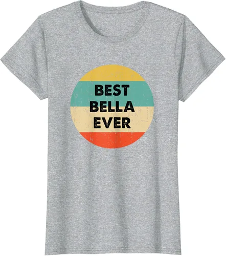 Vista 33 de Bella Name - Camiseta, Negro, S