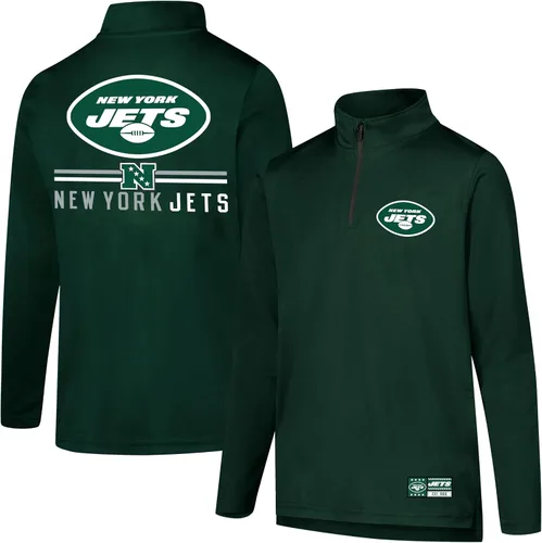 Vista 9 de Ultra Game - Camiseta juvenil NFL oficial con cremallera de un cuarto y manga larga súper suave