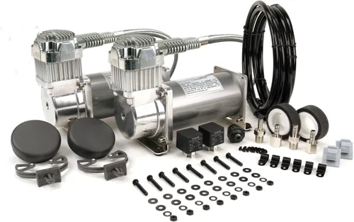 Vista 4 de VIAIR 380C 200 PSI Dual Performance Value Pack - Cromo