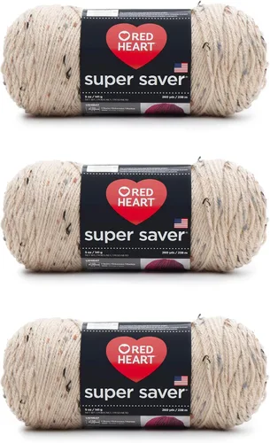 Vista 13 de Red Heart Hilo Super Saver, paquete de 3, camuflaje, 3