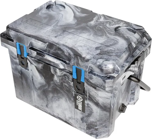 Vista 6 de Cubix Outdoors - QuadraX - Enfriador rotomoldeado de 20 cuartos de galón - Retención de hielo de 5 días, hielera dura portátil con portavasos Urban