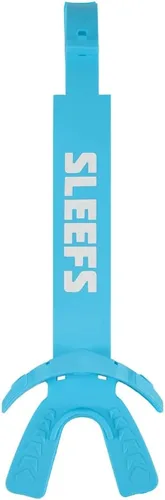 Vista 19 de SLEEFS X - Protector bucal de fútbol negro, protector bucal con correa para casco, boquilla protectora de labios/dientes, moldeable